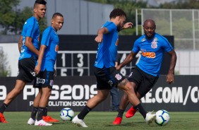 Corinthians faz último treino do Corinthians antes de enfrentar a Chapecoense