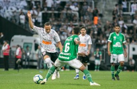 Janderson fez sua estreia pelo time principal contra a Chapecoense, na Arena Corinthians