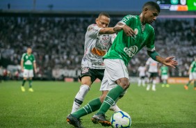 Janderson no jogo contra a Chapecoense, pelo Brasileiro, na Arena Corinthians