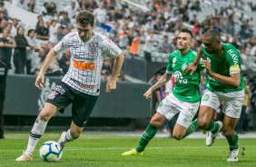 Mauro Boselli durante jogo contra a Chapecoense, na Arena Corinthians