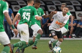 Clayson durante jogo contra a Chapecoense, na Arena Corinthians, pelo Brasileirão