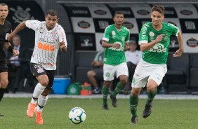 Sornoza durante jogo contra a Chapecoense, na Arena Corinthians, pelo Brasileirão