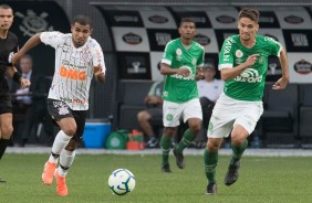 Sornoza durante jogo contra a Chapecoense, na Arena Corinthians, pelo Brasileiro