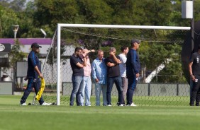 O jogo-treino entre os times profissional e sub-23 do Corinthians terminou em 2 a 0