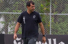 Carille prepara Corinthians para enfrentar o Grmio, no prximo sbado