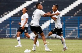Gabriel anotou o gol do Corinthians pelo Campeonato Brasileiro Sub-17, contra o Internacional