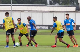 Timo treinou nesta tera j de olho no duelo contra o Grmio