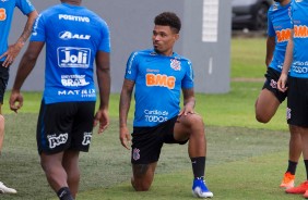 Urso no treinamento desta terça-feira no CT Joaquim Grava; Timão enfrenta o Grêmio
