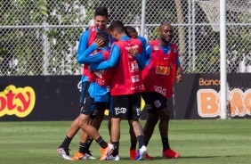 Corinthians faz penltimo treino antes de enfrentar o Grmio, pelo Campeonato Brasileiro