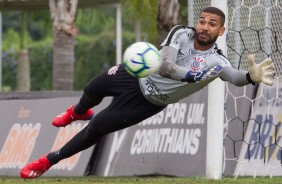 Diego no penltimo treino antes do Corinthians enfrentar o Grmio, pelo Brasileiro