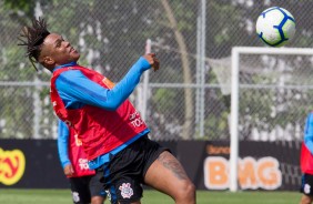 Matheus Jesus j faz seu primeiro treino como jogador do Corinthians