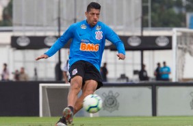 Ralf no treinamento de hoje no CT Joaquim Grava