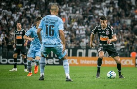 Avelar na partida contra o Grmio, pelo Campeonato Brasileiro, na Arena Corinthians