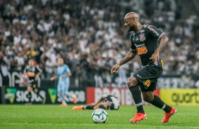 Love na partida contra o Grêmio, pelo Campeonato Brasileiro, na Arena Corinthians
