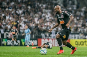 Love na partida contra o Grmio, pelo Campeonato Brasileiro, na Arena Corinthians