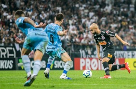 Régis na partida contra o Grêmio, pelo Campeonato Brasileiro, na Arena Corinthians