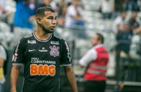 Sornoza em partida contra o Grmio, na Arena Corinthians, pelo Campeonato Brasileiro