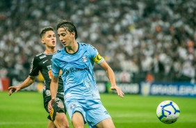 Vital na partida contra o Grmio que aconteceu na Arena Corinthians, neste sbado