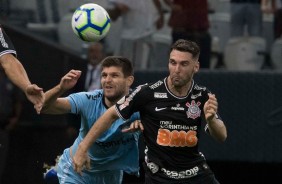 Boselli no duelo contra o Grmio, pelo Campeonato Brasileiro, na Arena Corinthians