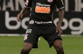 Manoel no jogo contra o Grmio, pelo Campeonato Brasileiro, na Arena Corinthians