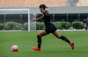 Gabi Zanotti no jogo contra o Santos, pelo Campeonato Paulista Feminino