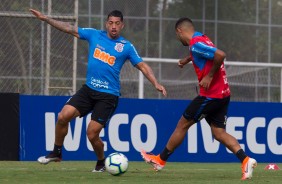 Ralf treina no CT Joaquim Grava para enfrentar o Flamengo, pela Copa do Brasil