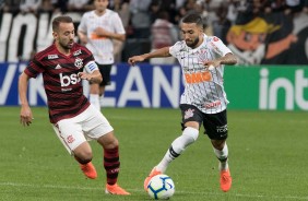 Clayson durante jogo contra o Flamengo, pelas oitavas de final da Copa do Brasil