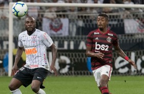 Manoel durante jogo contra o Flamengo, pelas oitavas de final da Copa do Brasil, na Arena