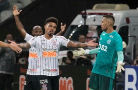 Urso durante jogo contra o Flamengo, pelas oitavas de final da Copa do Brasil