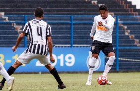Rael na partida contra o So Bernardo, pelo Campeonato Paulista Sub-20