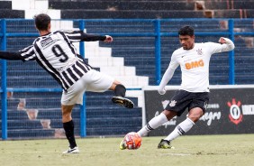 Ronald na partida contra o So Bernardo, pelo Campeonato Paulista Sub-20