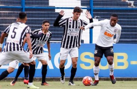 Xavier no jogo contra o So Bernardo, pelo Campeonato Paulista Sub-20
