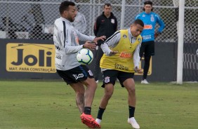 Michel e Janderson treinando no CT Joaquim Grava