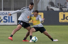 Michel Macedo e Janderson treinam no CT Joaquim Grava