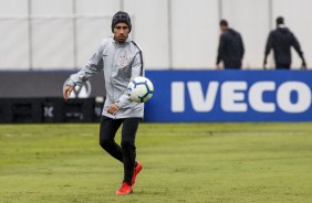 Gabriel em treino chuvoso antes de viagem a Curitiba