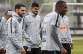 Pedro Henrique, Boselli e Marllon em atividade antes de viagem a Curitiba