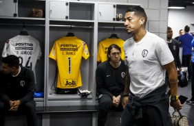 Jogadores chegam para enfrentar o Athletico-PR