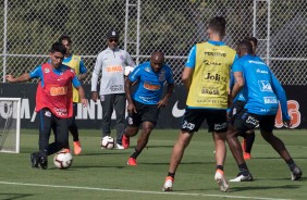 Oya, Love e companheiros treinam no CT Joaquim Grava nesta terça-feira