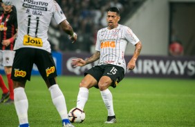 Ralf no duelo contra o Deportivo Lara, pela Sul-Americana, na Arena Corinthians