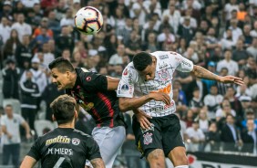 Gustavo no duelo contra o Deportivo Lara, pela Copa Sul-Americana