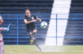 Katiscia no jogo contra o Vitria-PE, pelo Campeonato Brasileiro Feminino