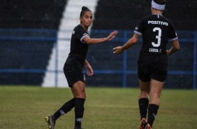 Pardal no jogo contra o Vitória-PE, pelo Campeonato Brasileiro Feminino
