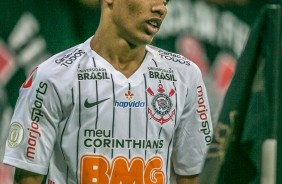 Pedrinho no Majestoso desta noite, na Arena Corinthians, pelo Brasileiro