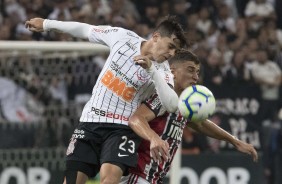 Fagner foi um monstro contra o So Paulo, na Arena Corinthians, pelo Brasileiro