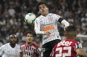 Lateral Fagner no jogo contra o São Paulo, pelo Campeonato Brasileiro