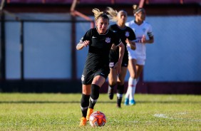 Cacau durante jogo contra a Portuguesa, pelo Campeonato Paulista Feminino 2019