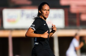 Gabi Nunes durante jogo contra a Portuguesa, pelo Paulista Feminino