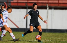 Gabi Zanotti durante jogo contra a Portuguesa, pelo Campeonato Paulista Feminino