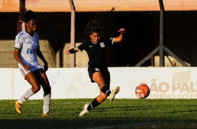 Ingryd durante jogo contra a Portuguesa, pelo Campeonato Paulista