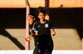 Ingryd foi uma que marcou gol contra a Portuguesa, pelo Campeonato Paulista 2019